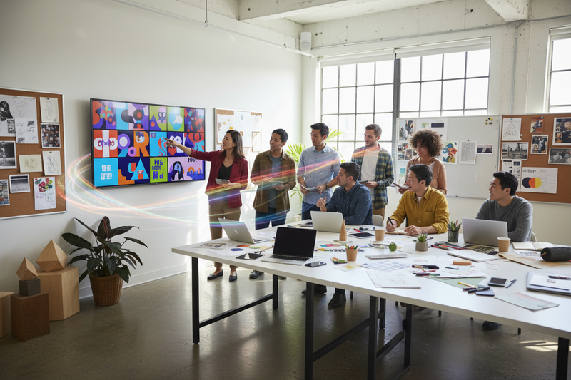 Creative team collaboration