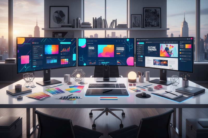 AI graphic and advertising design